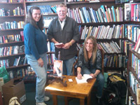 Susan Zeidler signing at an event